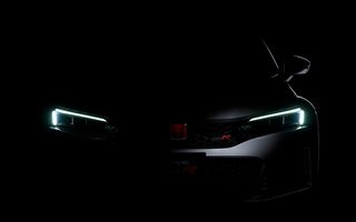 Teaser cu viitorul Honda Civic Type R. Hot hatch-ul va păstra cutia manuală
