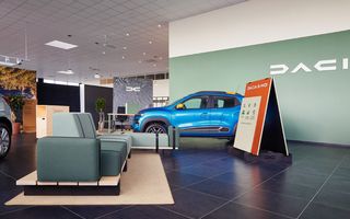 Detalii despre noua față a showroom-urilor Dacia
