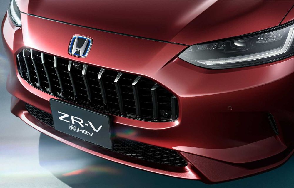 Noua Honda ZR-V, un model așteptat și în Europa. A debutat deja în Japonia cu motorul hibrid al lui Civic - Poza 4