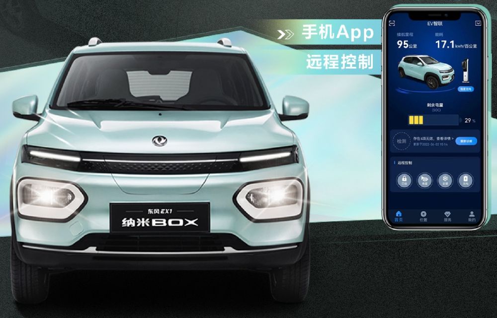 Chinezii au copiat designul lui Dacia Spring. Nano Box este o mașină electrică de 9500 de euro - Poza 5