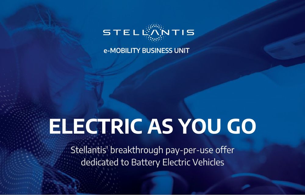 Stellantis lansează un serviciu de închirieri pentru mașini electrice. Preț de la 110 euro pe lună - Poza 4