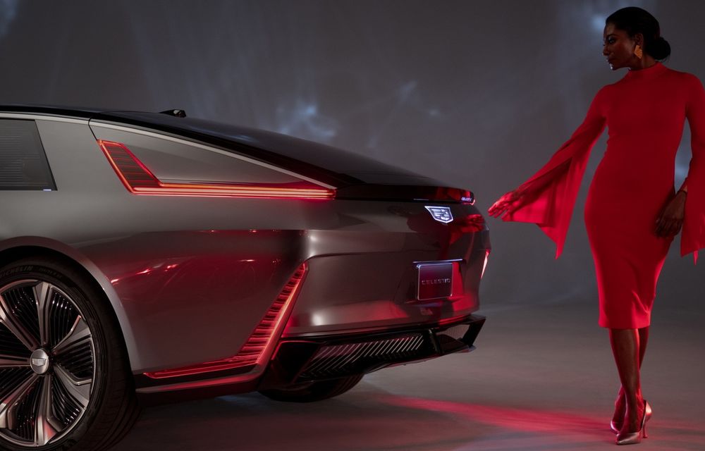 Ultimul teaser cu viitorul concept Cadillac Celestiq, un viitor rival pentru Mercedes EQS și BMW i7 - Poza 2