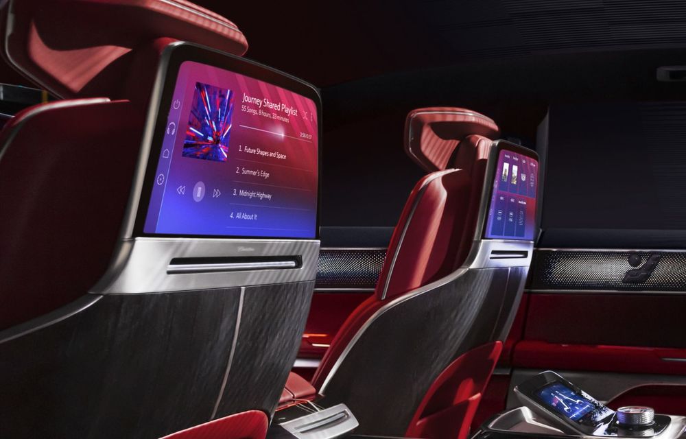 Conceptul electric Cadillac Celestiq este aici: bord digital cu ecran de 55 de inch - Poza 9