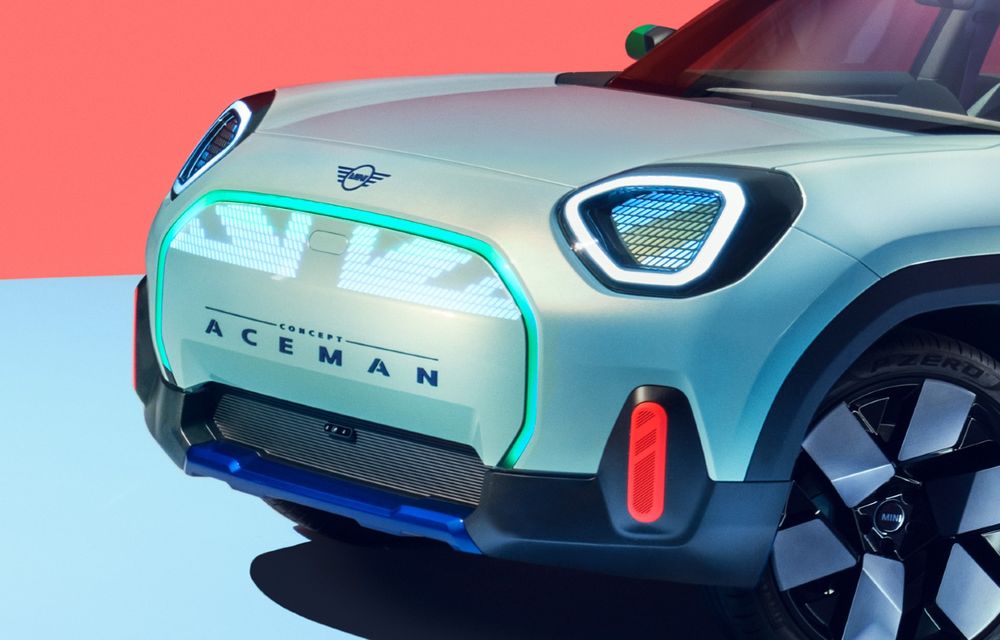 Acesta este noul concept Mini Aceman, primul crossover electric al mărcii - Poza 9