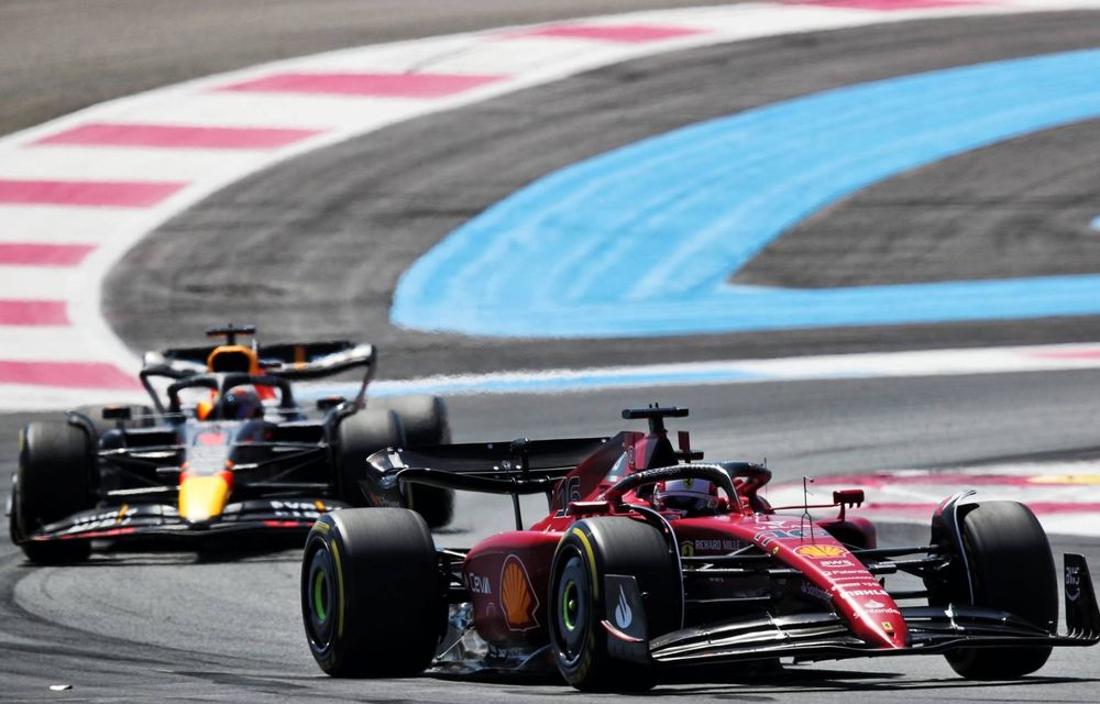 F1: Verstappen câștigă în Franța. Leclerc, &quot;out&quot; din cursă în urma unui accident - Poza 3