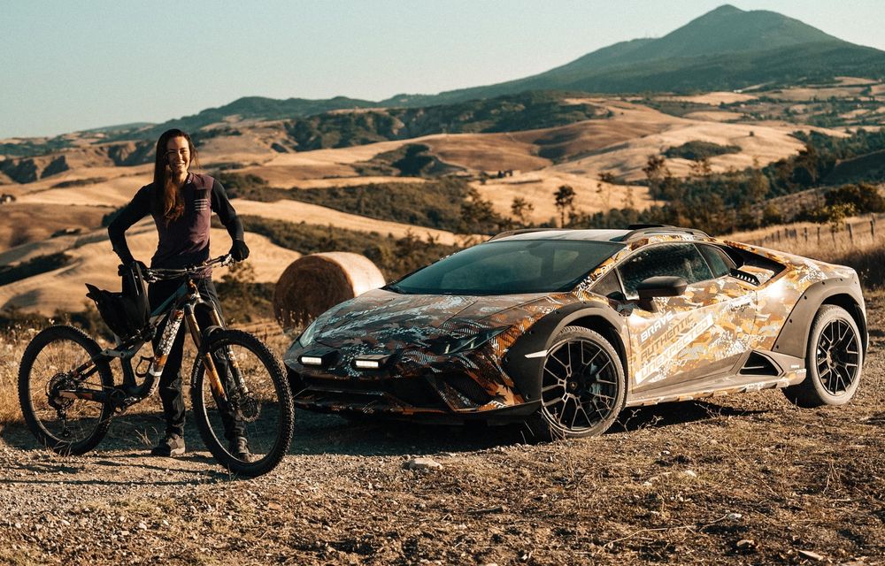 OFICIAL: Primul teaser cu viitorul Lamborghini Huracan Sterrato este aici - Poza 1