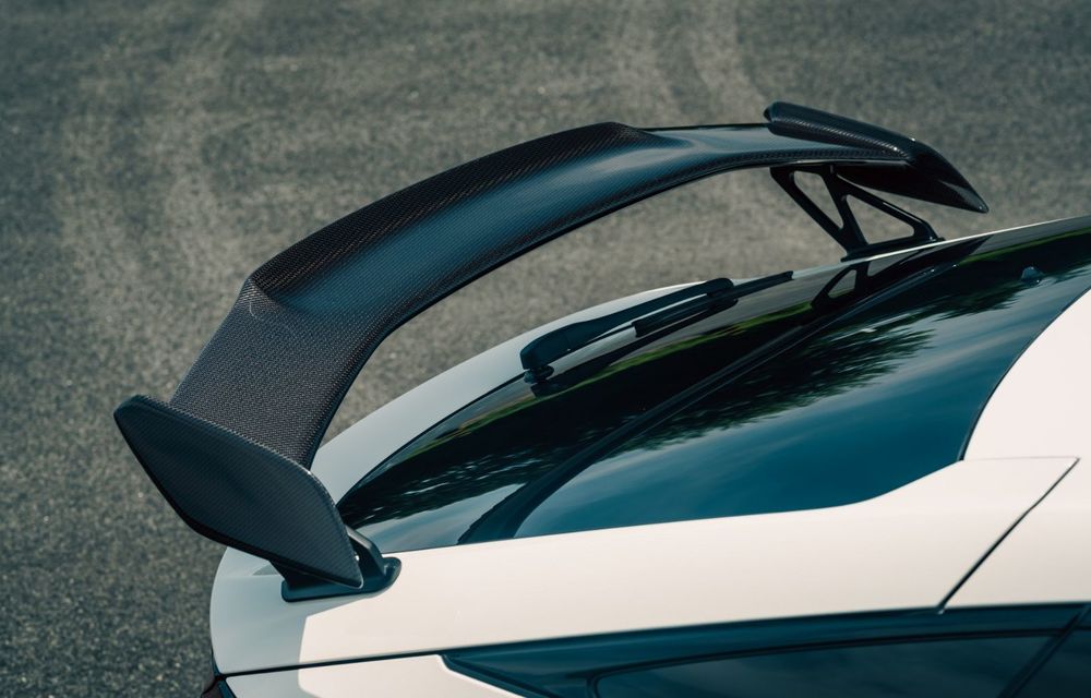 Accesorii pentru noua Honda Civic Type R, inclusiv eleron din fibră de carbon - Poza 15