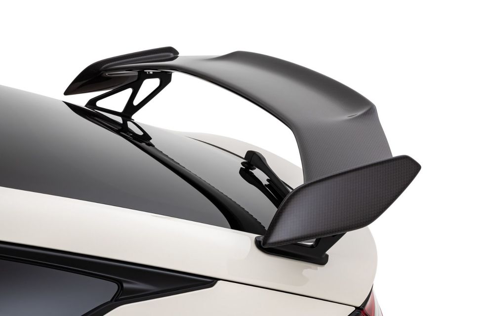Accesorii pentru noua Honda Civic Type R, inclusiv eleron din fibră de carbon - Poza 16