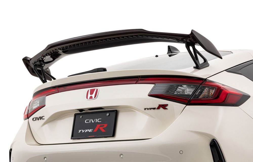 Accesorii pentru noua Honda Civic Type R, inclusiv eleron din fibră de carbon - Poza 17