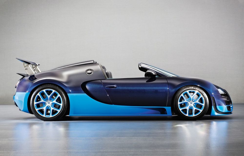 Bugatti: 10 ani de la debutul lui Veyron 16.4 Grand Sport Vitesse, cea mai rapidă decapotabilă din lume - Poza 1