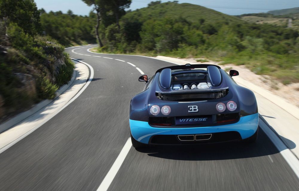 Bugatti: 10 ani de la debutul lui Veyron 16.4 Grand Sport Vitesse, cea mai rapidă decapotabilă din lume - Poza 10