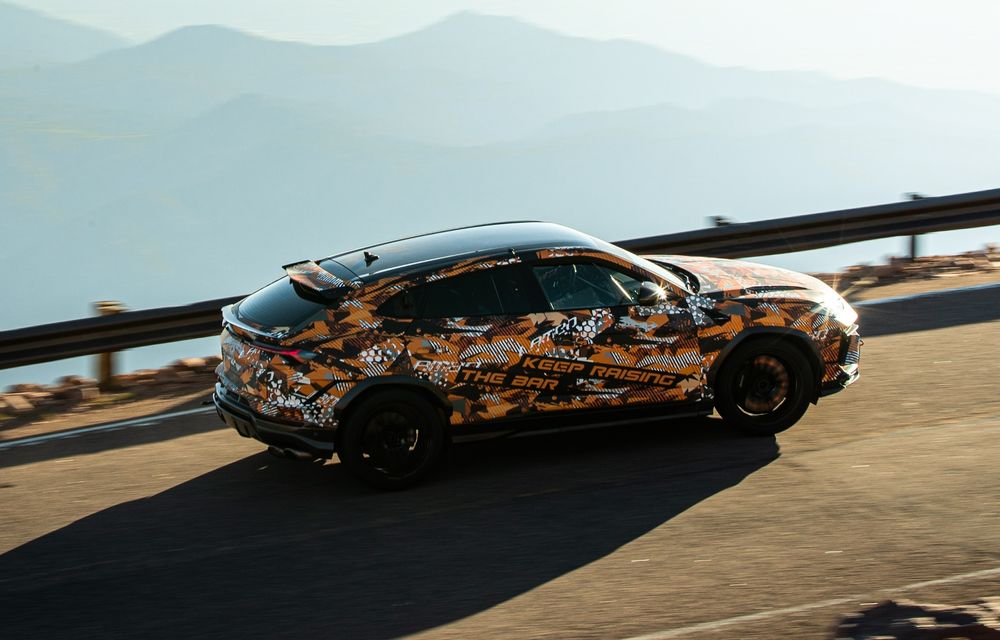 Lamborghini Urus, record pentru SUV-urile de serie pe celebra urcare de la Pikes Peak - Poza 7