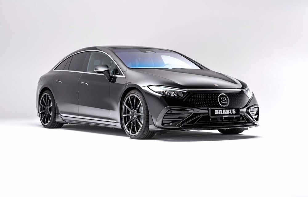 Ce înseamnă tuningul pentru mașini electrice: Brabus crește autonomia lui Mercedes EQS cu 50 de kilometri - Poza 2