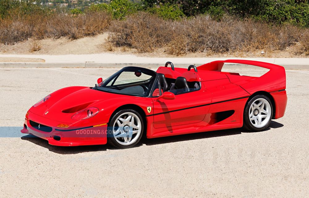 Un Ferrari F50 care i-a aparținut lui Mike Tyson, licitat cu 5.3 milioane de euro - Poza 2