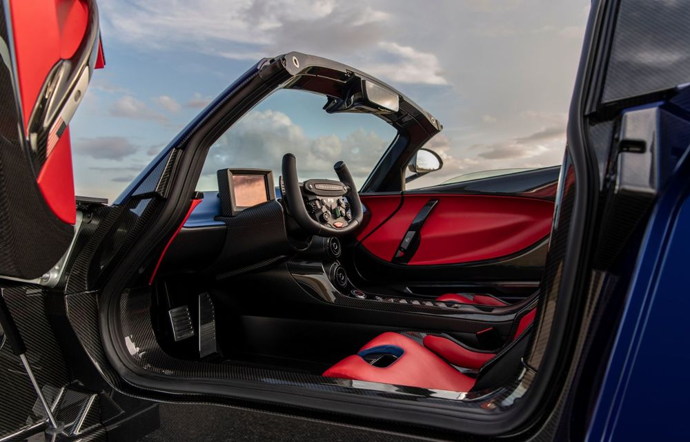 Hennessey prezintă noul Venom F5 Roadster: o decapotabilă cu 1.842 de cai putere - Poza 11