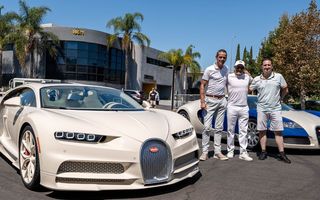 Schimb de experiență: Doi designeri McLaren, uluiți de puterea lui Bugatti Chiron