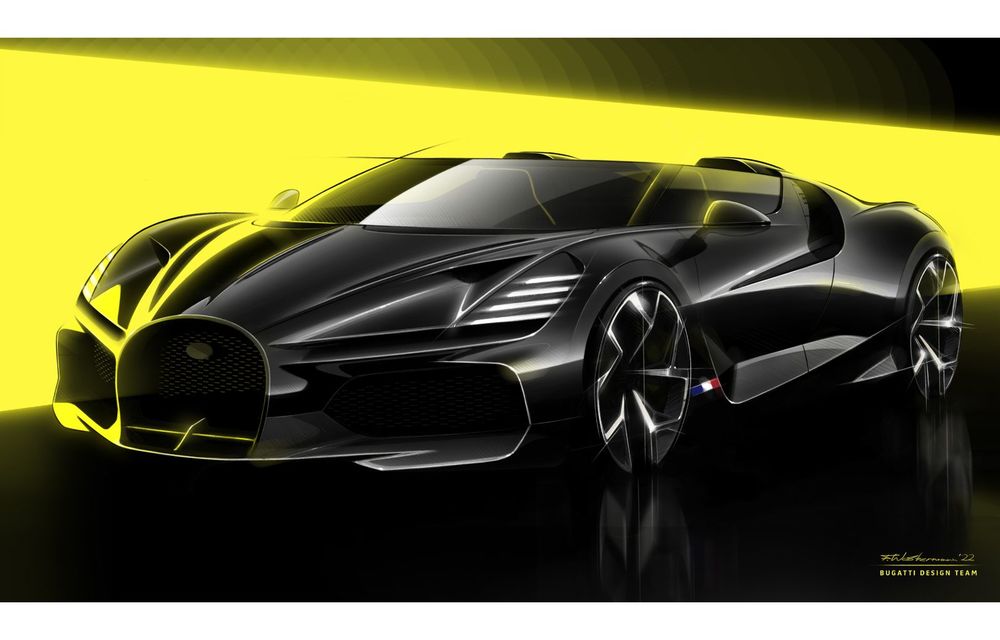 Acesta este noul Bugatti W16 Mistral, ultimul model cu motor W16: 1600 de cai putere și preț de 5 milioane de euro - Poza 27
