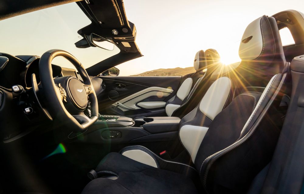 Noul Aston Martin V12 Vantage Roadster: motor V12 și producție de 249 de exemplare - Poza 4