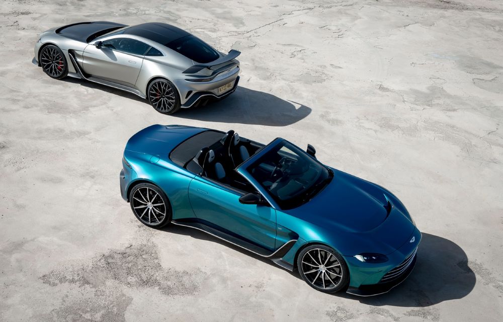 Noul Aston Martin V12 Vantage Roadster: motor V12 și producție de 249 de exemplare - Poza 6