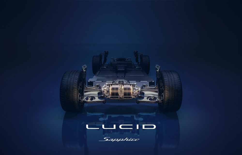 Acesta este noul Lucid Air Sapphire, cel mai puternic sedan electric din lume: peste 1200 de cai putere - Poza 35