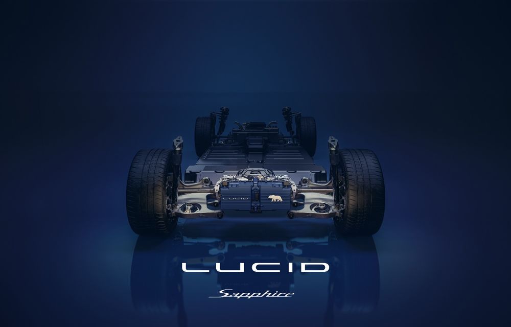 Acesta este noul Lucid Air Sapphire, cel mai puternic sedan electric din lume: peste 1200 de cai putere - Poza 39