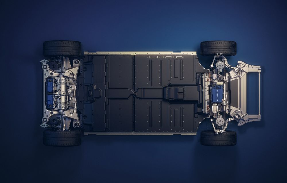 Acesta este noul Lucid Air Sapphire, cel mai puternic sedan electric din lume: peste 1200 de cai putere - Poza 40