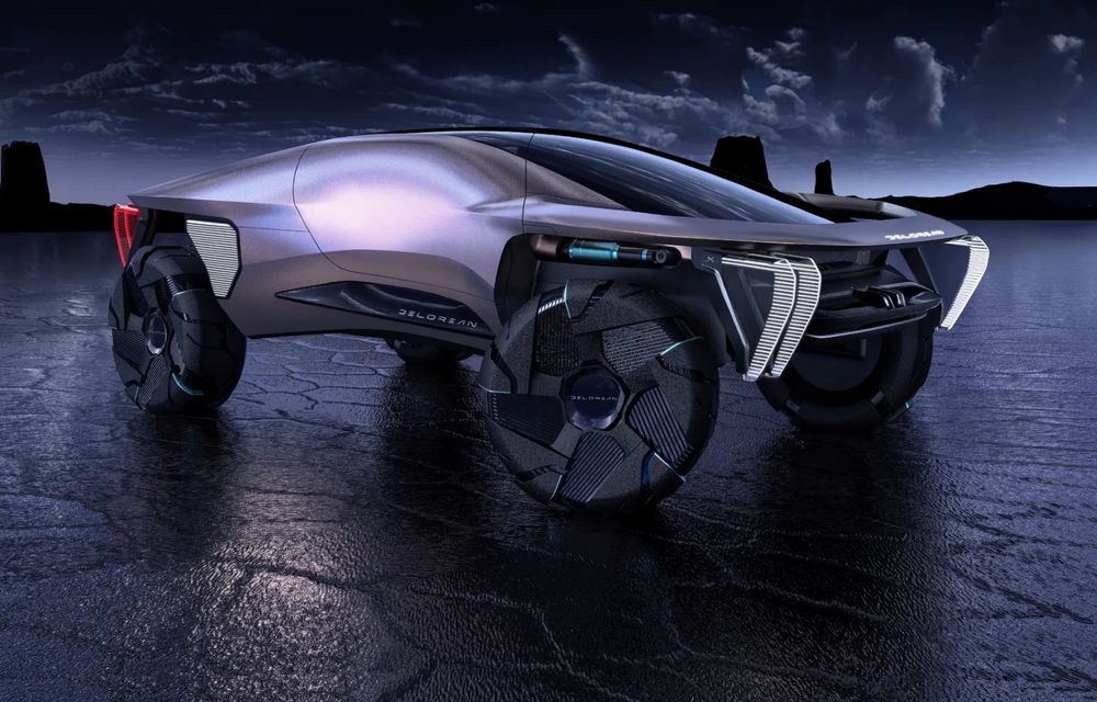 DeLorean prezintă noile concepte 2024 Alpha5 Plasmatail și 2040 Omega - Poza 11