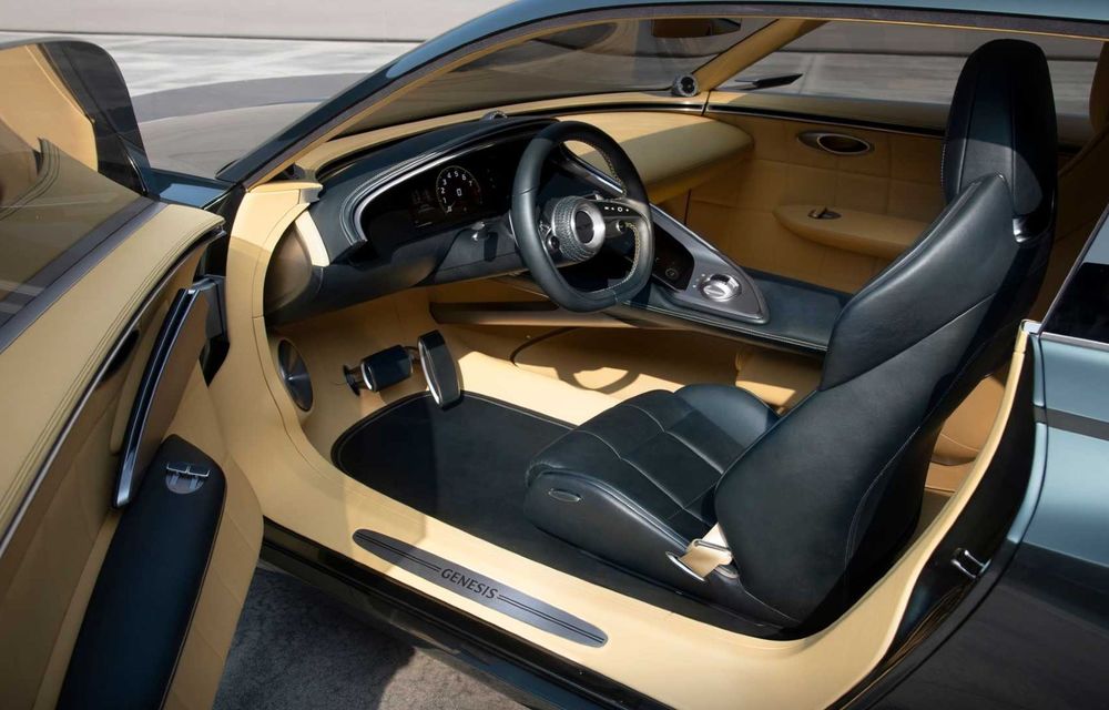 Genesis dezvăluie imagini cu interiorul conceptului Genesis X Speedium Coupe - Poza 1