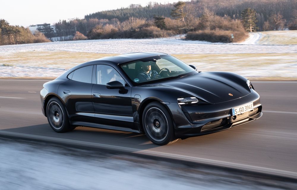Record cu o mașină electrică: 14 țări traversate în 24 de ore cu Porsche Taycan - Poza 1