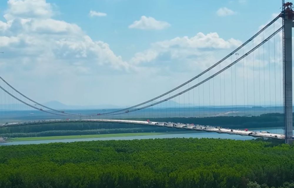 Starea podului de peste Dunăre de la Brăila. Va fi al treilea din Europa - Poza 1