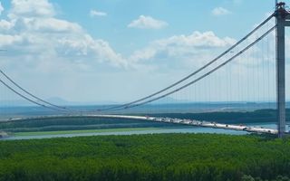 Starea podului de peste Dunăre de la Brăila. Va fi al treilea din Europa