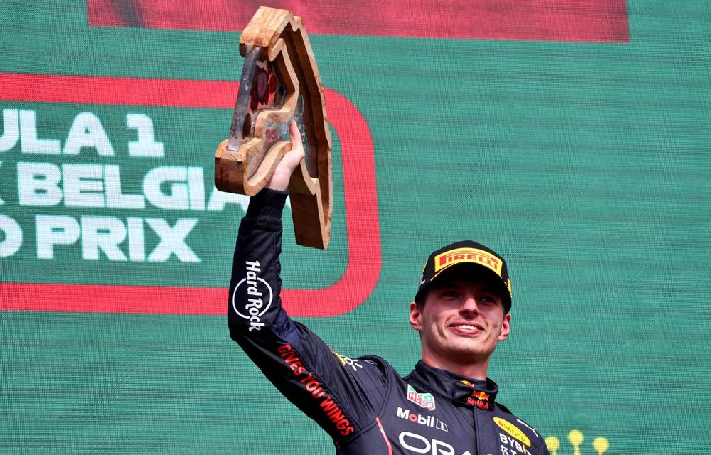 F1: Plecat de pe 14, Max Verstappen câștigă Marele Premiu al Belgiei - Poza 1