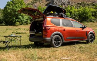 Dacia Jogger, transformată într-o mașină de camping