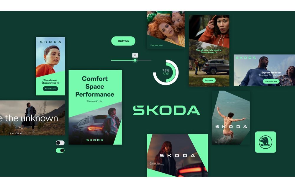 Conceptul Skoda Vision 7S dezvăluie noul limbaj de design al mărcii - Poza 64