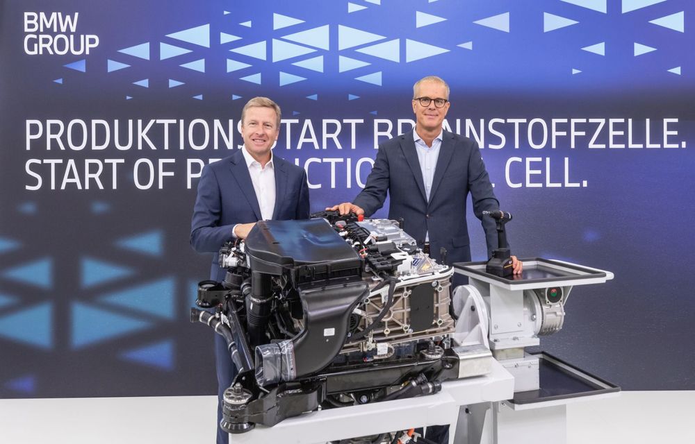 BMW: A început producția pilelor de combustie pe bază pe hidrogen în Germania - Poza 1