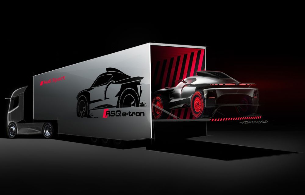 Audi revine în Raliul Dakar cu o versiune îmbunătățită a lui RS Q e-tron - Poza 10