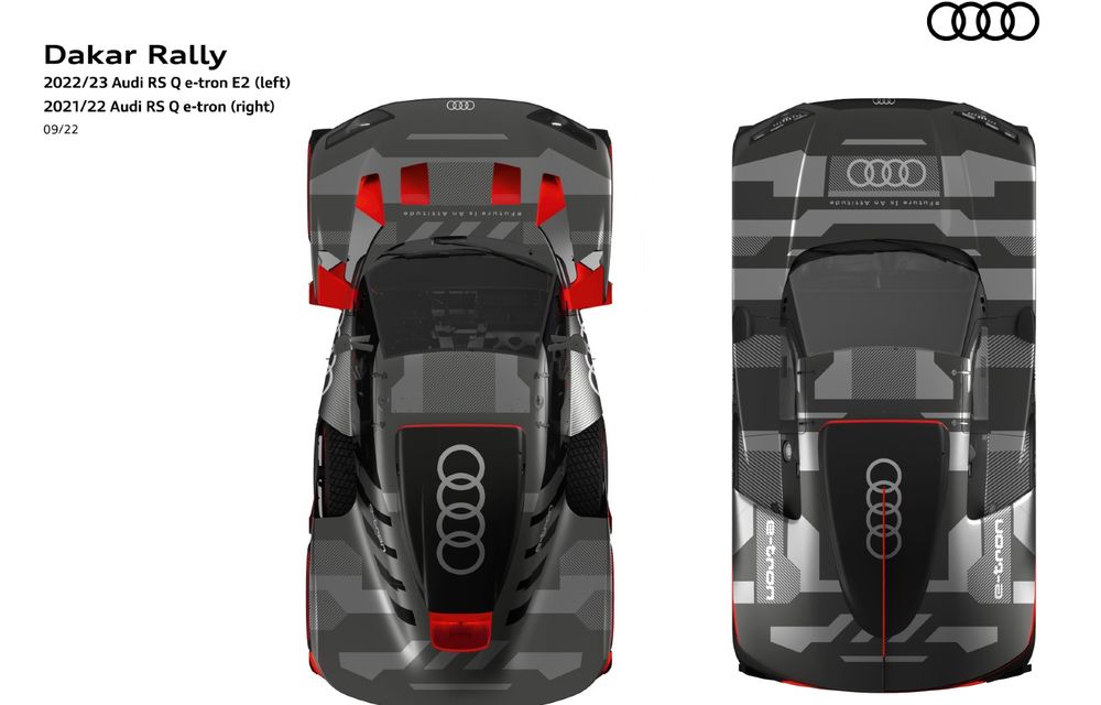 Audi revine în Raliul Dakar cu o versiune îmbunătățită a lui RS Q e-tron - Poza 13