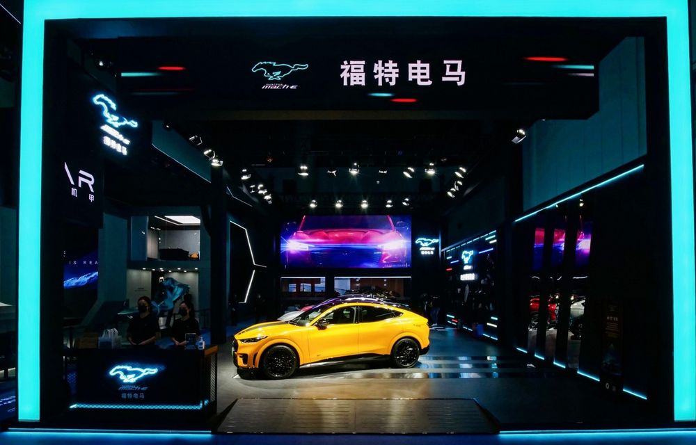 Ediție specială Ford Mustang Mach-E Twister, disponibilă doar în China - Poza 5