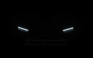 Un nou teaser cu viitorul SUV Ferrari. Debutează în 13 septembrie