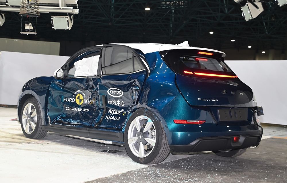 EuroNCAP a testat mai multe mașini electrice chinezești și Tesla Model Y - Poza 4
