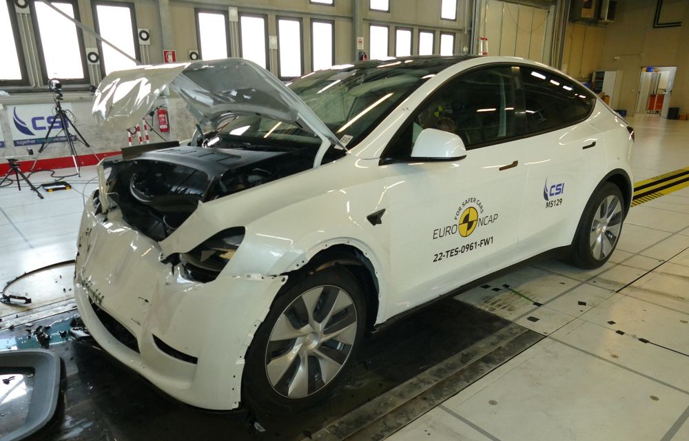 EuroNCAP a testat mai multe mașini electrice chinezești și Tesla Model Y - Poza 11