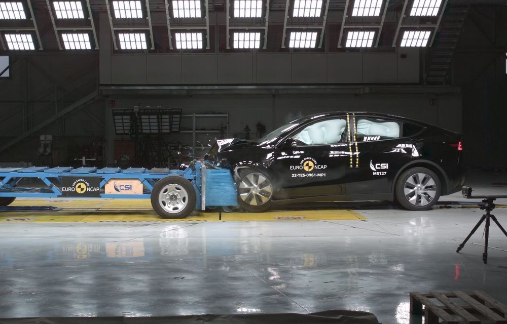 EuroNCAP a testat mai multe mașini electrice chinezești și Tesla Model Y - Poza 15