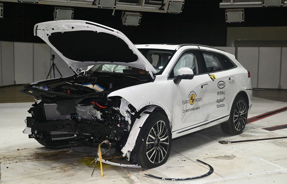 EuroNCAP a testat mai multe mașini electrice chinezești și Tesla Model Y - Poza 9
