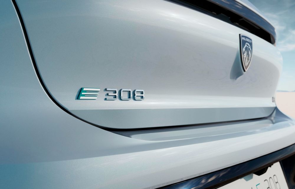 Noul Peugeot E-308, versiunea electrică a compactei franceze. Autonomie de 400 de kilometri - Poza 4