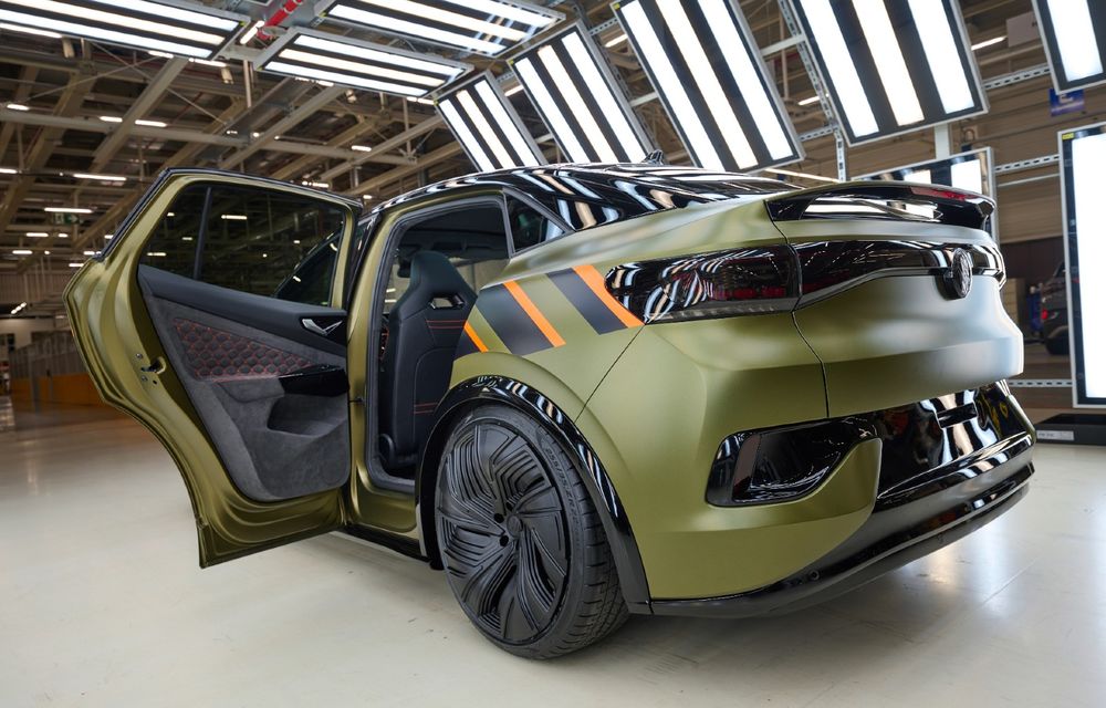 Volkswagen prezintă conceptul ID.5 GTX Xcite: vopsea preluată de la modele Lamborghini - Poza 3