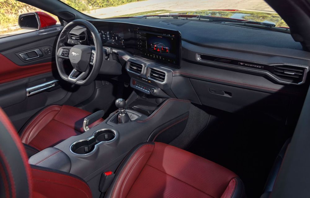 Ford prezintă noua generație Mustang: păstrează motorul V8 și cutia manuală - Poza 19
