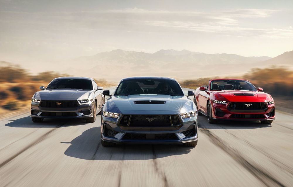 Ford prezintă noua generație Mustang: păstrează motorul V8 și cutia manuală - Poza 7
