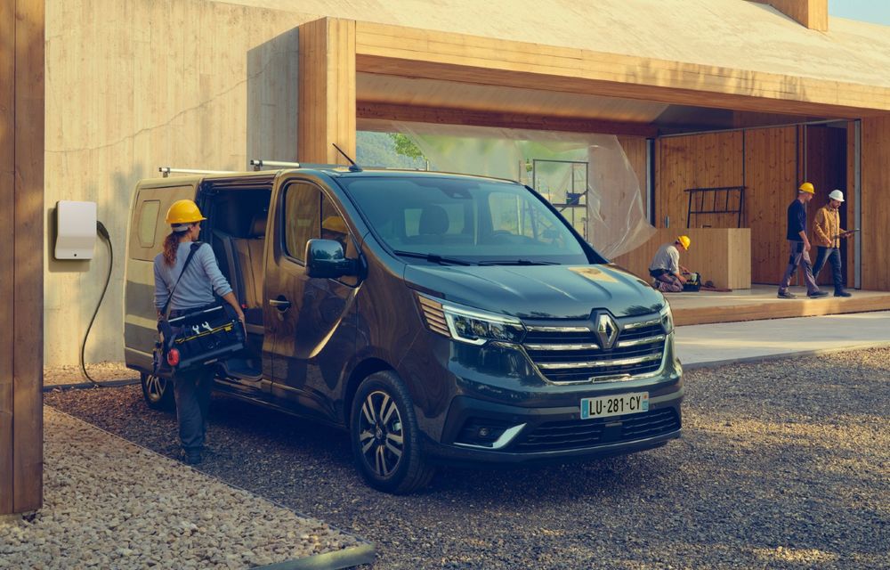 Renault Trafic primește o versiune electrică. Noul Van E-Tech are autonomie de 240 de kilometri - Poza 3