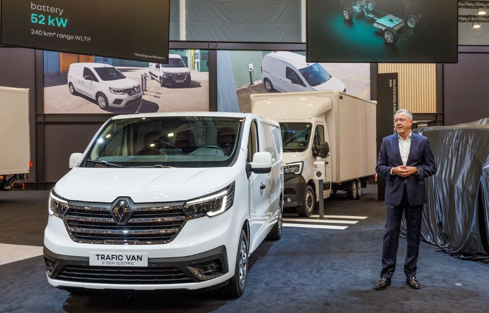Renault Trafic primește o versiune electrică. Noul Van E-Tech are autonomie de 240 de kilometri - Poza 8