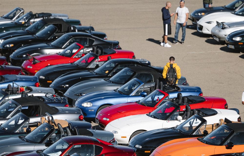 Întâlnire de Cartea Recordurilor: peste 700 de exemplare Mazda MX-5 au fost prezente la un eveniment special în Italia - Poza 34